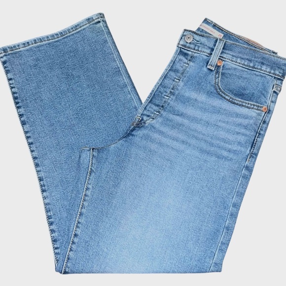 Levi's Ribcage Straight Ankle Jeans, Size 29 - Picture 8 of 16